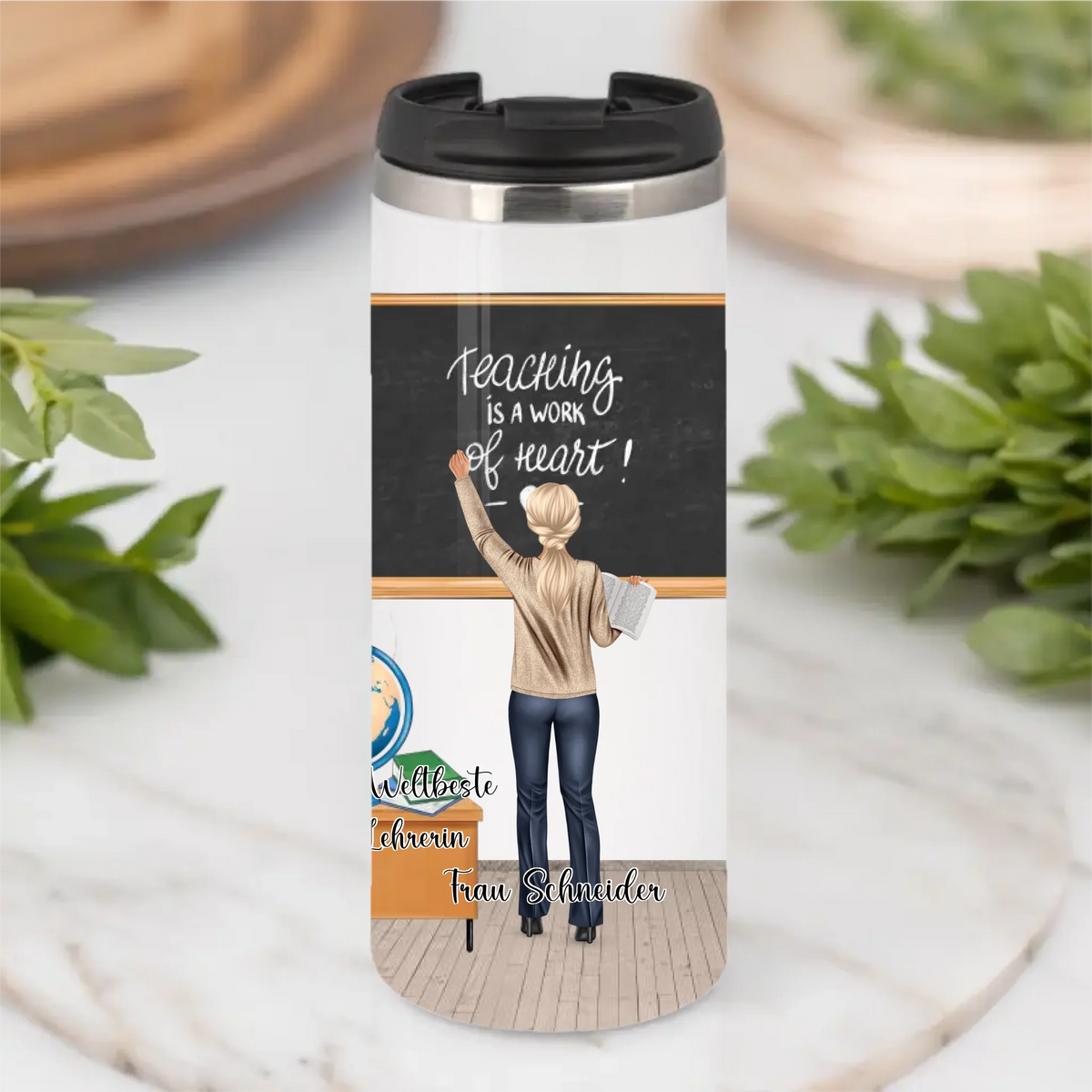 Lehrerin Tasse / Thermobecher