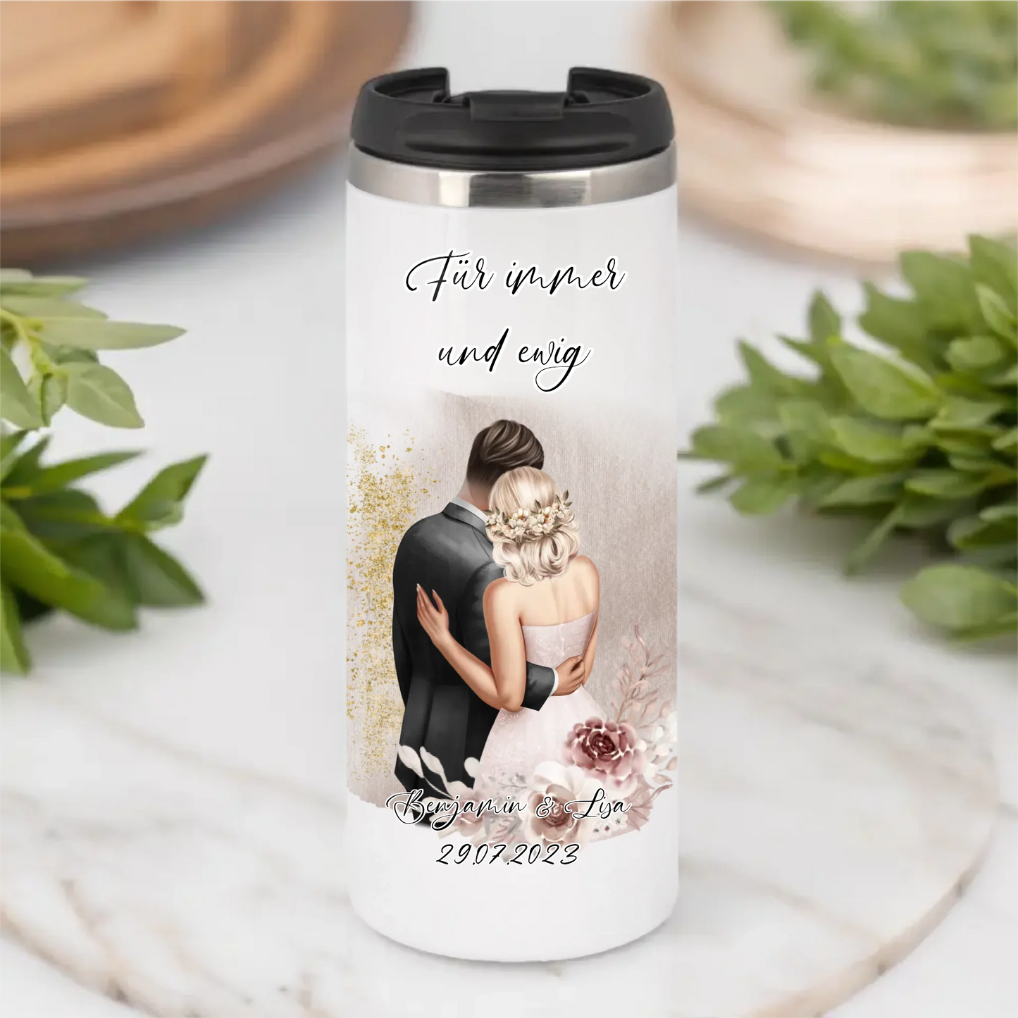 Brautpaar Tasse / Thermobecher