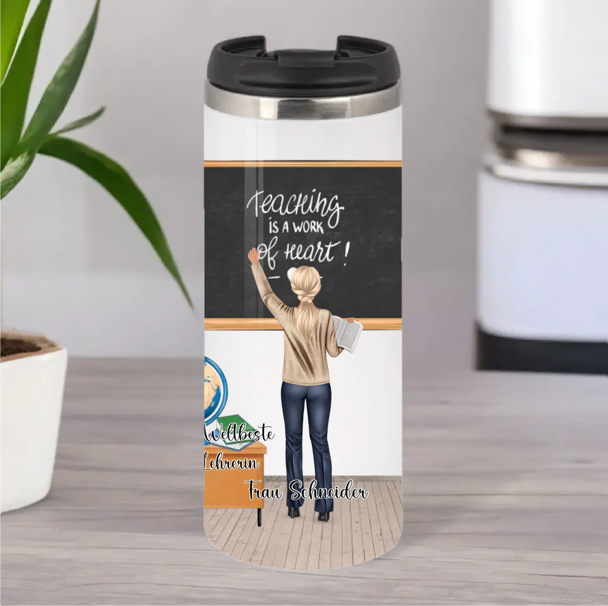 Lehrerin Tasse / Thermobecher