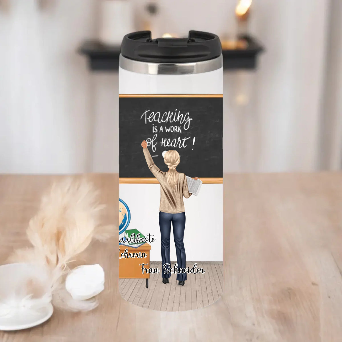 Lehrerin Tasse / Thermobecher