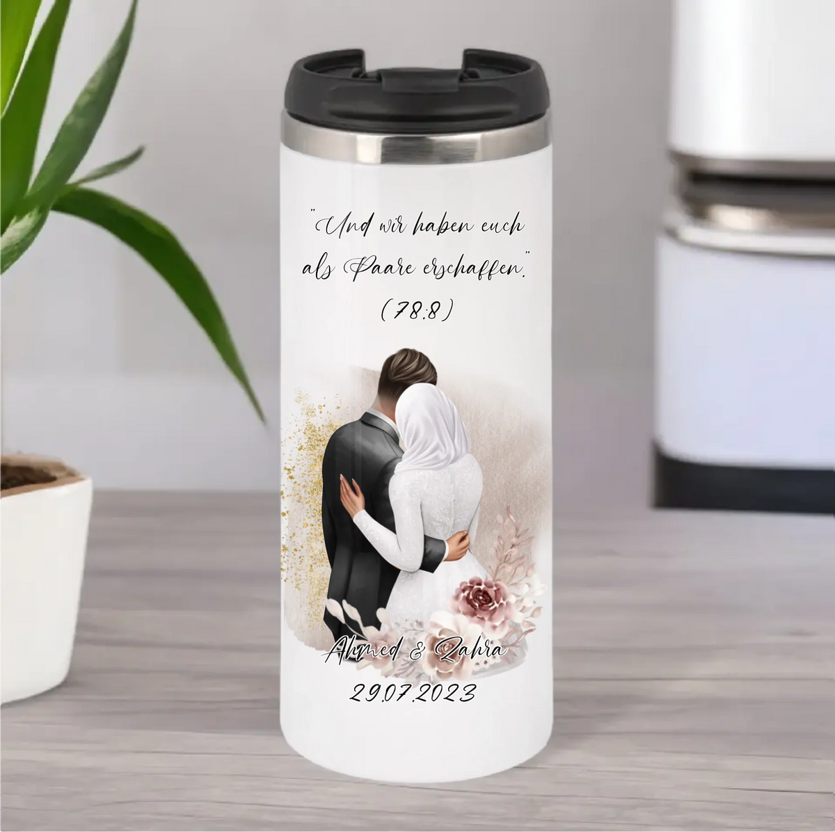 Brautpaar Tasse / Thermobecher