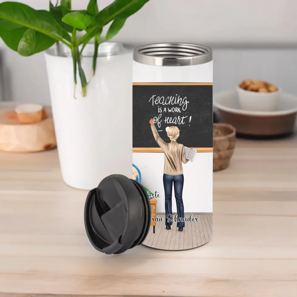 Lehrerin Tasse / Thermobecher
