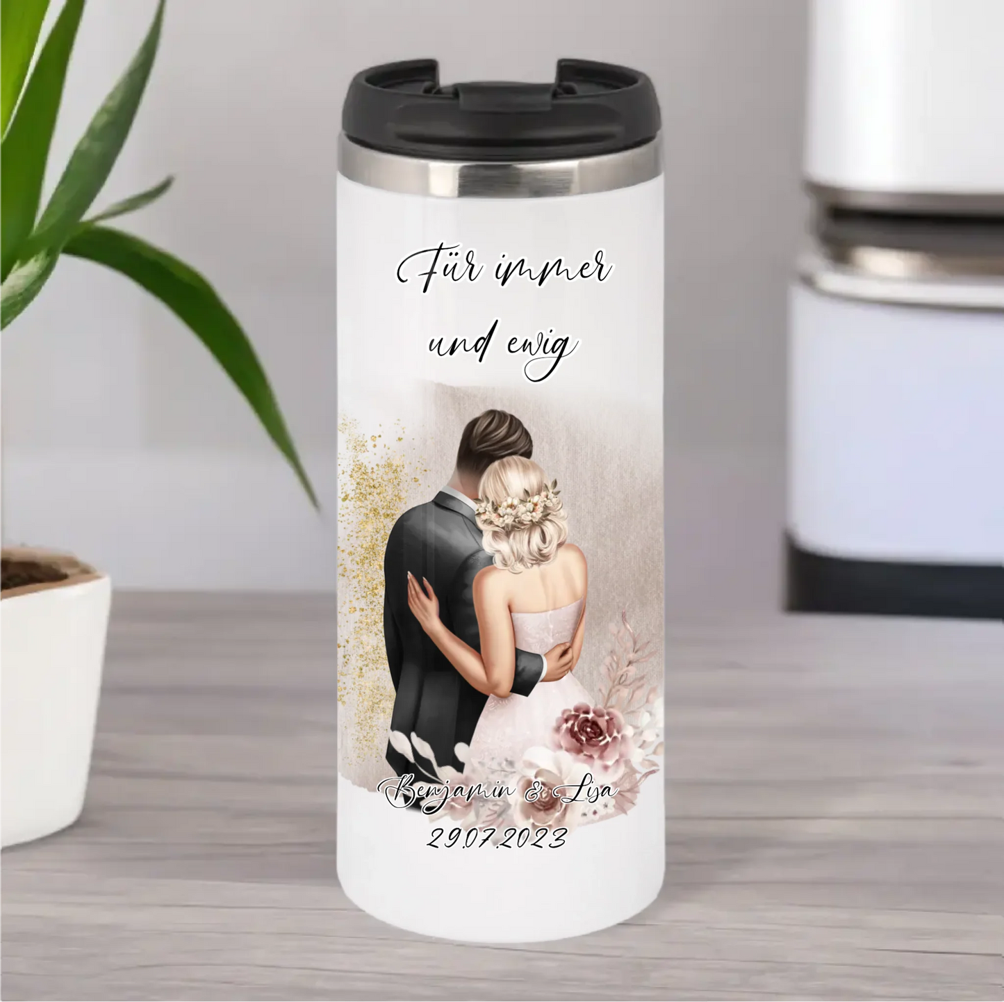 Brautpaar Tasse / Thermobecher