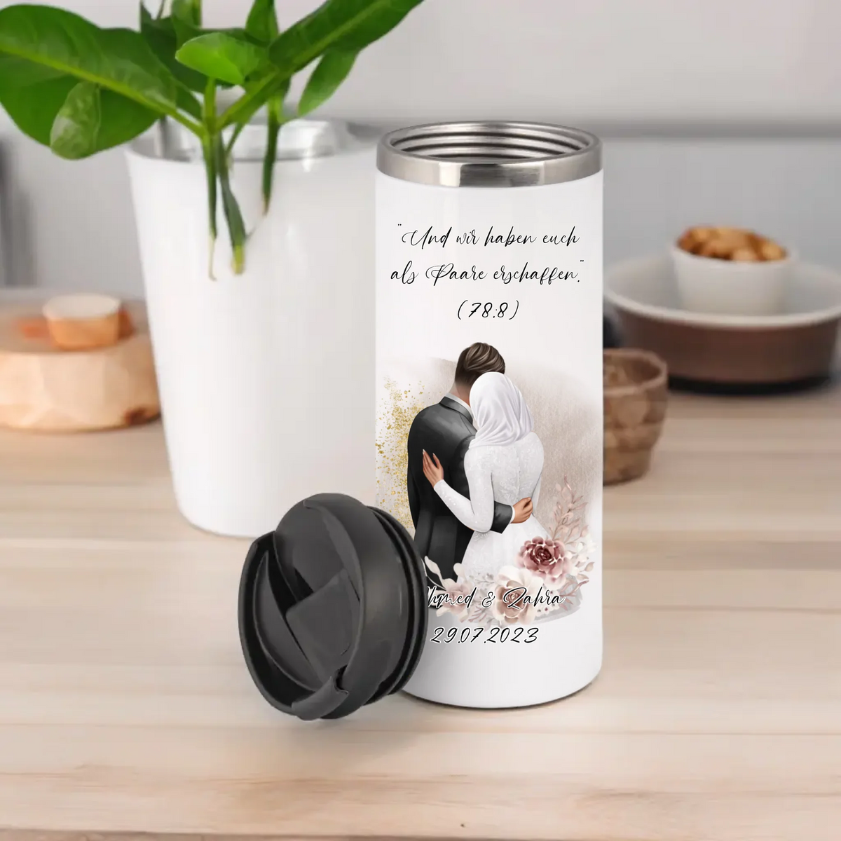 Brautpaar Tasse / Thermobecher
