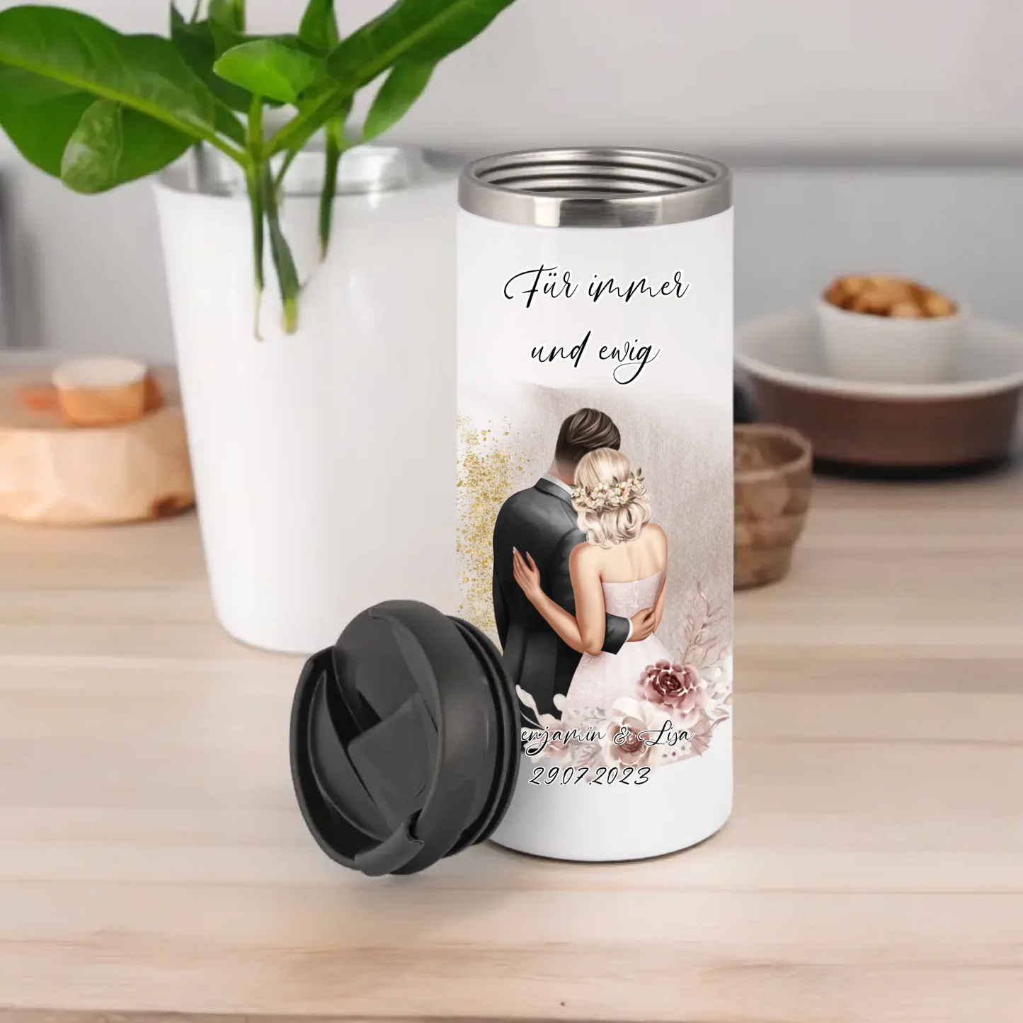 Brautpaar Tasse / Thermobecher