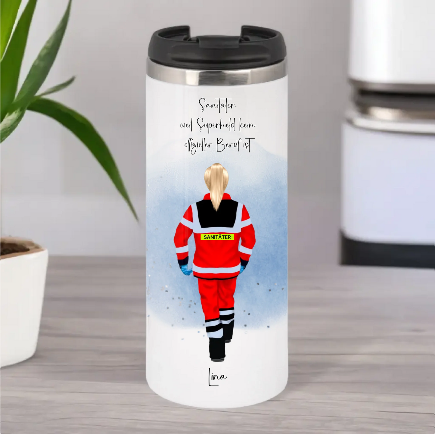 1-3 Sanitäter Tasse / Thermobecher