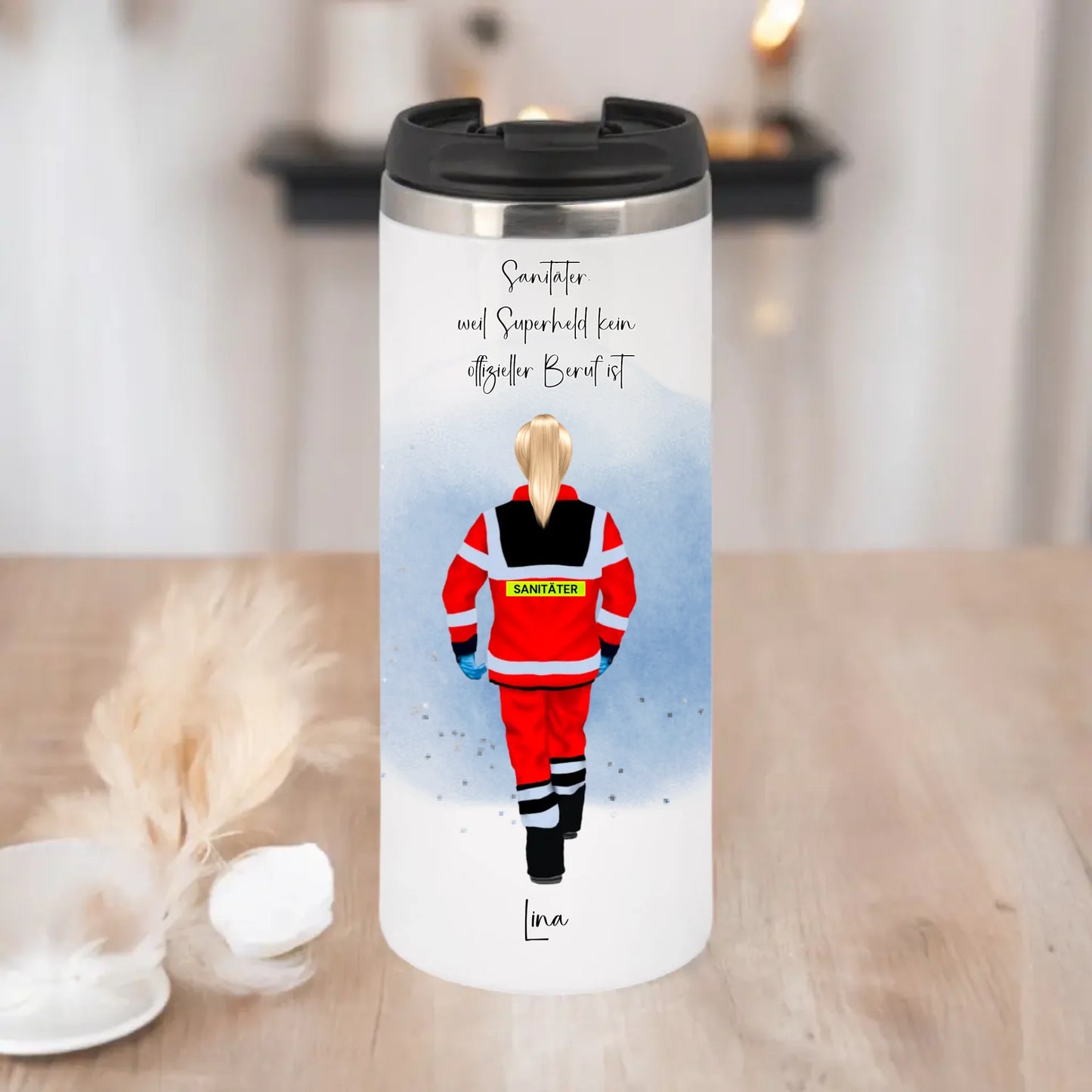 1-3 Sanitäter Tasse / Thermobecher
