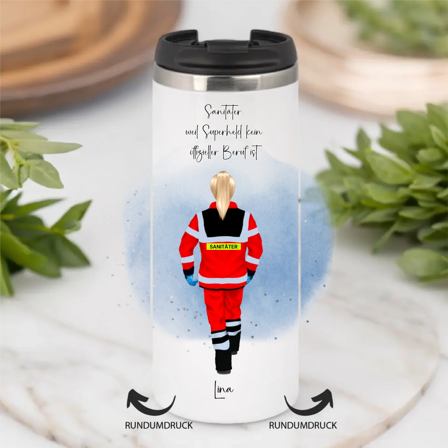 1-3 Sanitäter Tasse / Thermobecher