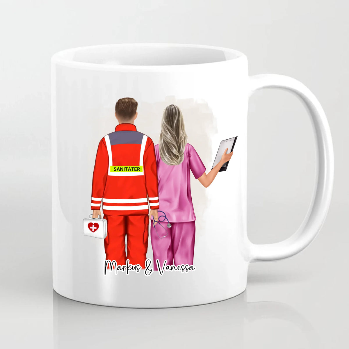 Sanitäter & Krankenschwester Tasse / Thermobecher