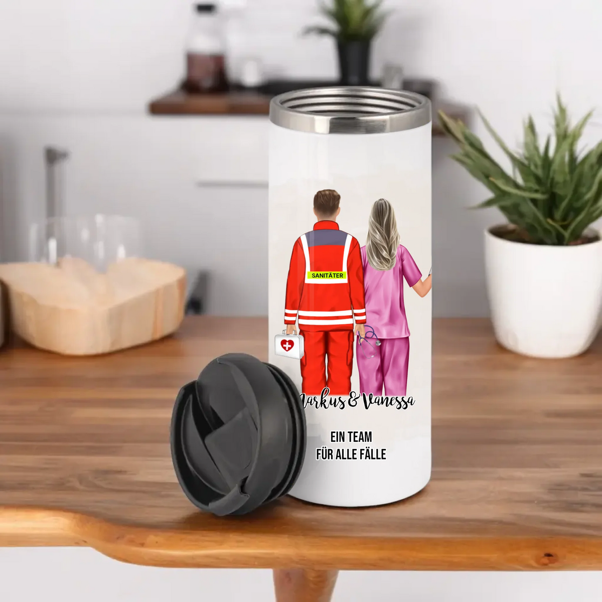 Sanitäter & Krankenschwester Tasse / Thermobecher