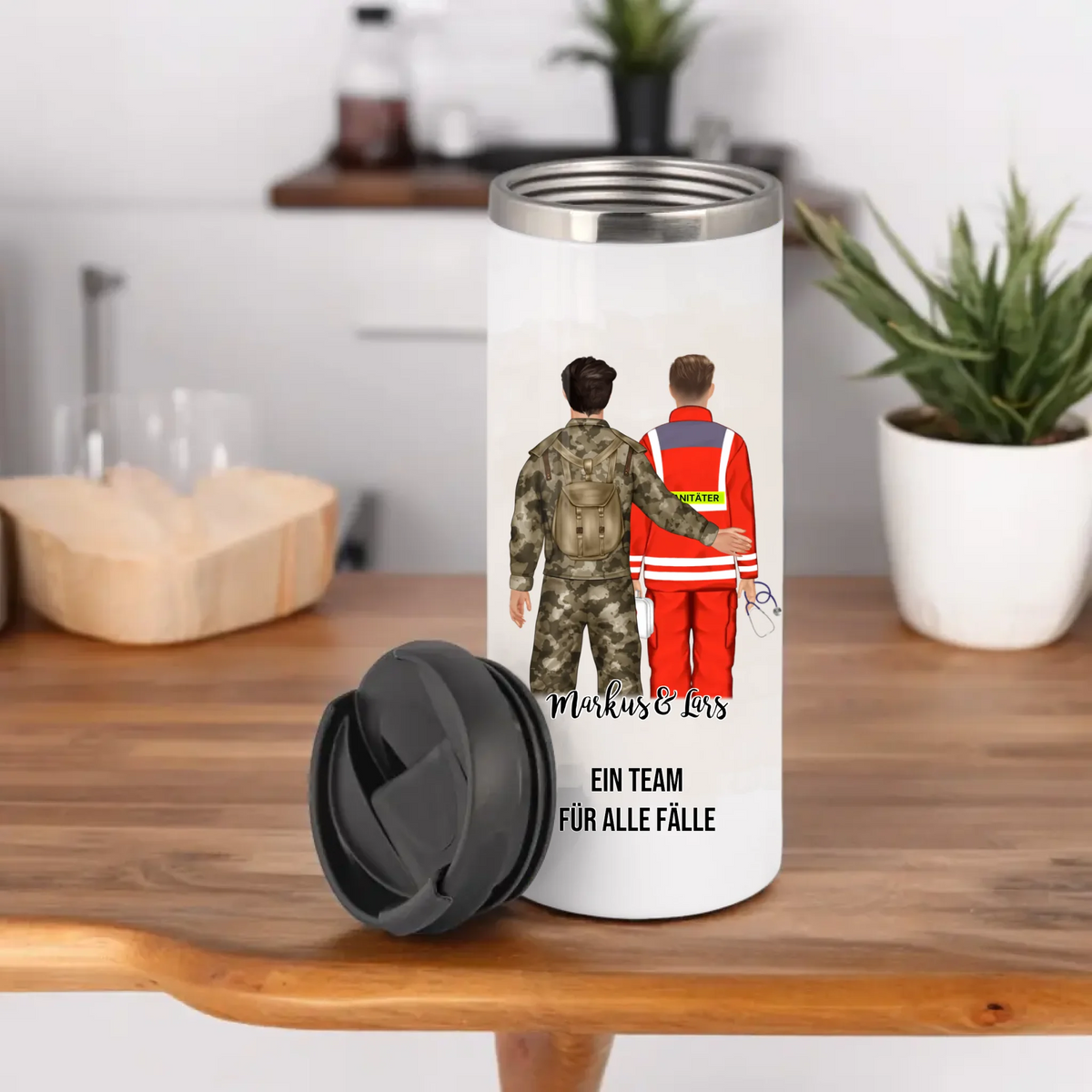 Soldat/in & Sanitäter Tasse / Thermobecher