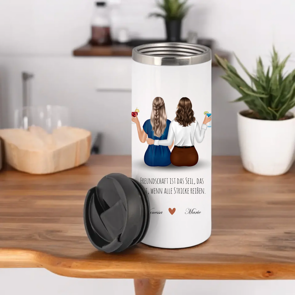 Beste Freundinnen Tasse & Thermobecher
