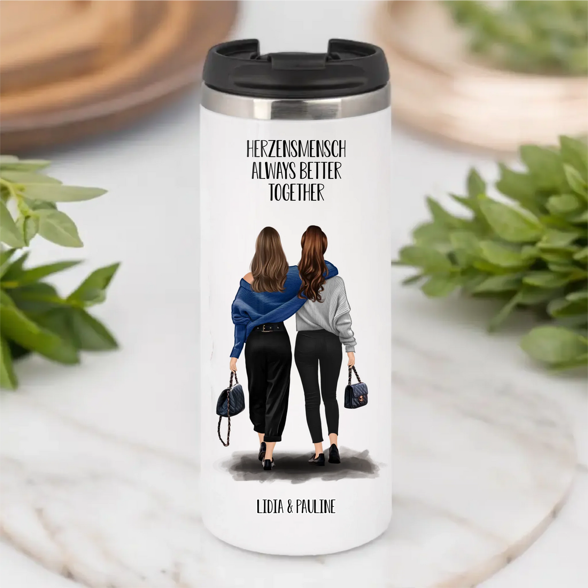 2-4 Freundinnen Tasse & Thermobecher