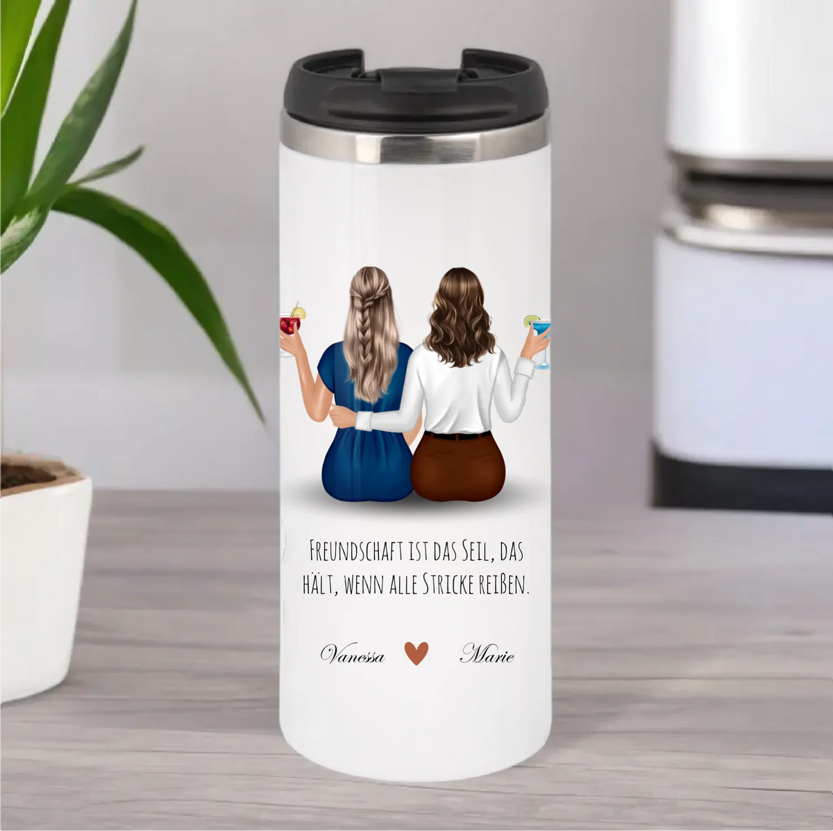 Beste Freundinnen Tasse & Thermobecher