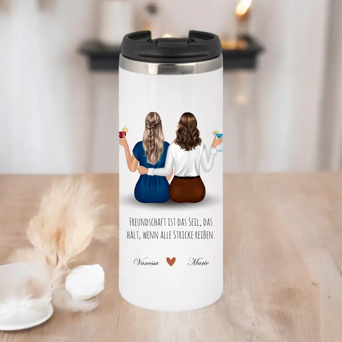 Beste Freundinnen Tasse & Thermobecher
