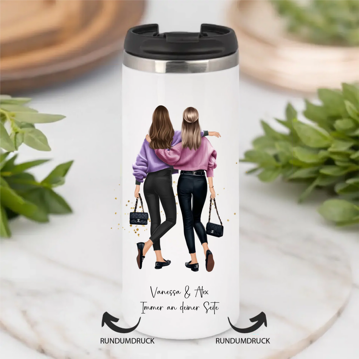 Beste Freundin Tasse & Thermobecher