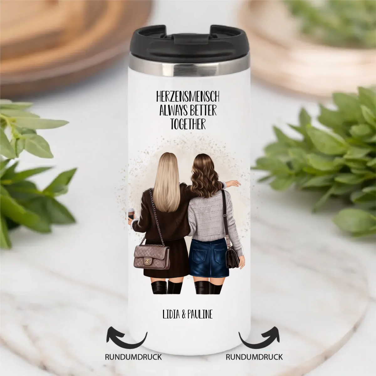 2-3 Freundinnen Tasse & Thermobecher
