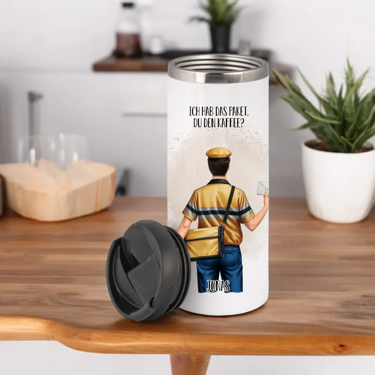 Paketbote (Mann/Frau) Tasse